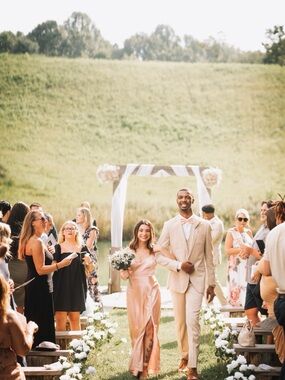 Birdy Grey Rose Gold V-Neck Bridesmaid Dress